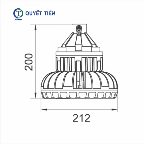 đèn LED chống cháy nổ 60W BZD130-60