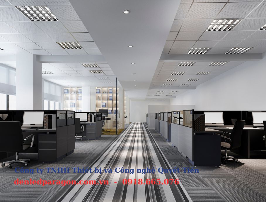 Máng đèn led âm trần Paragon