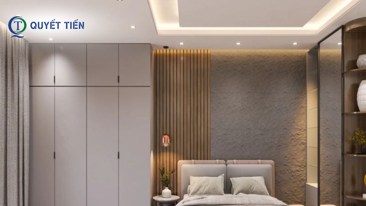 Đèn LED âm trần lắp phòng ngủ